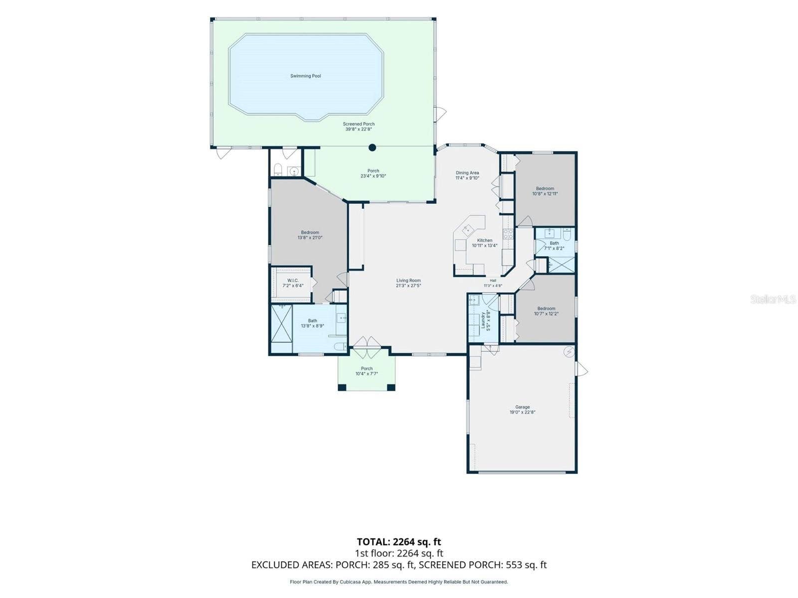 3081 E BERWICK COURT, Hernando, FL 34442 Floor plan