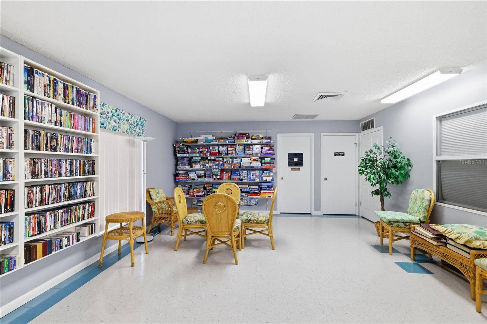 Community Media room/Library