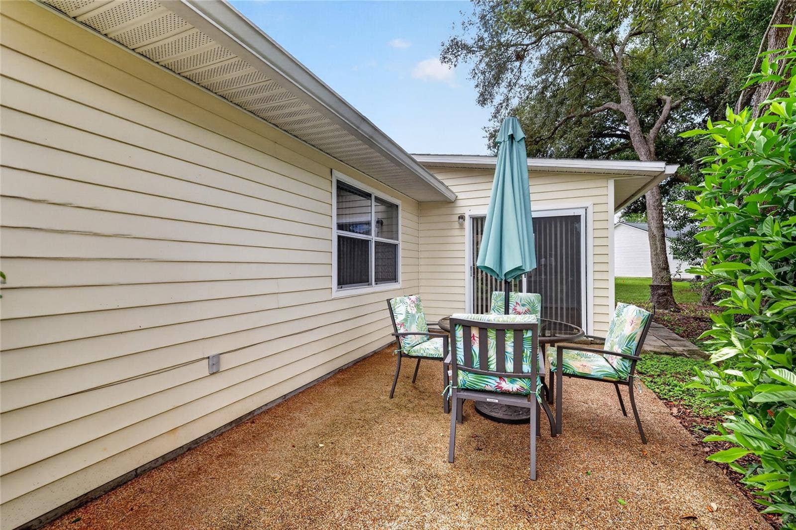 Rear Patio