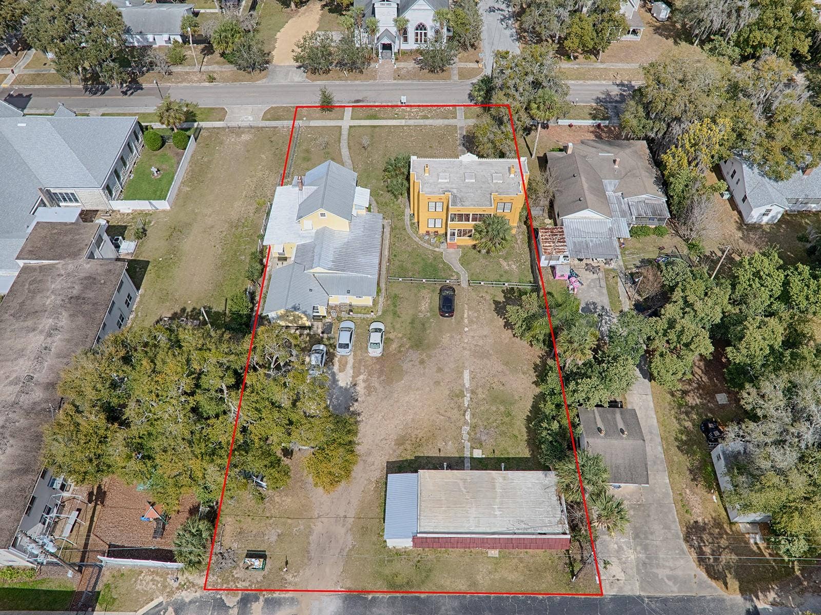 422 & 426 E CITRUS AVENUE, Eustis, FL 32726 Aerial_Total Property