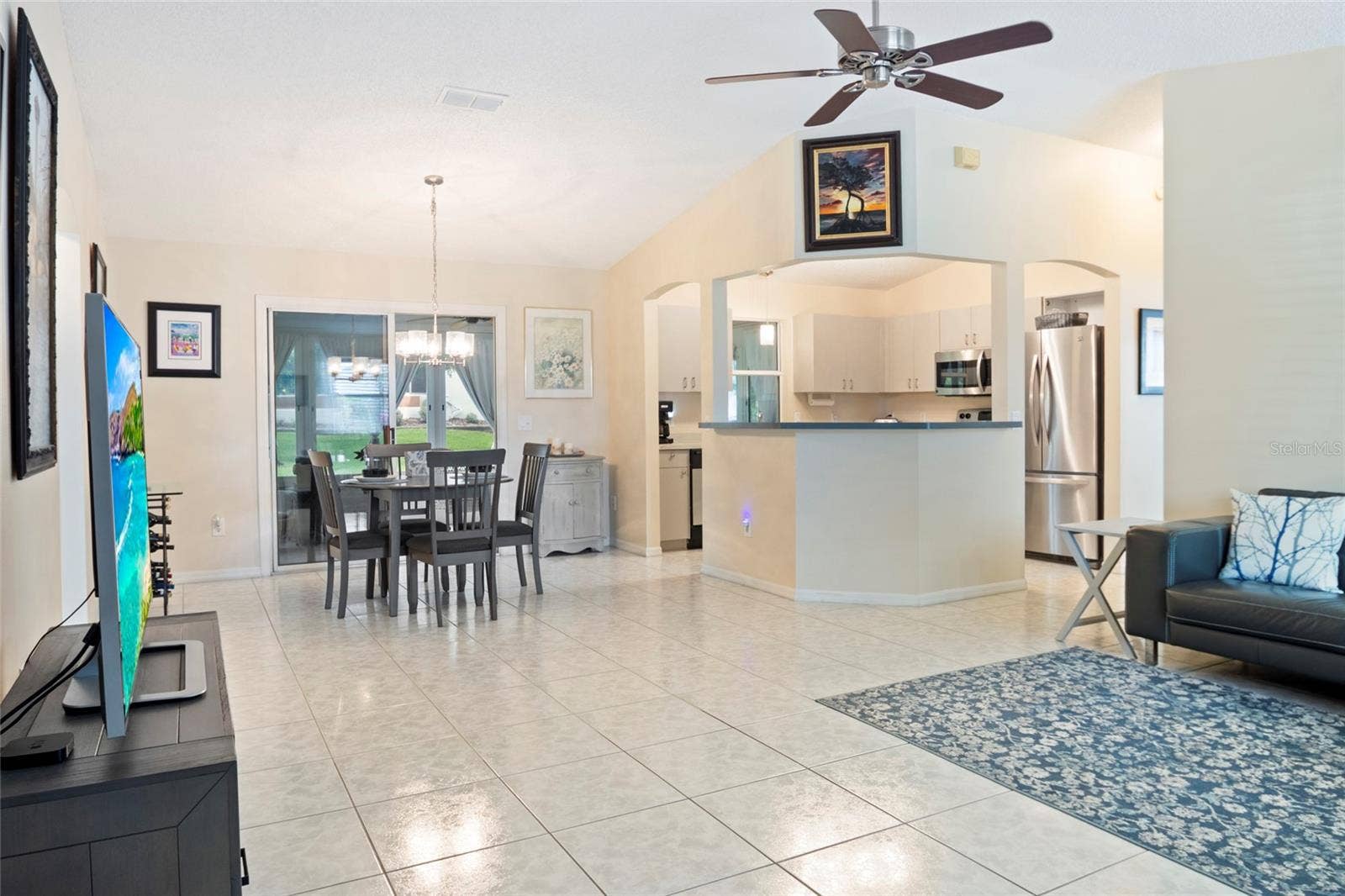 672 SAN PEDRO DRIVE, The Villages, FL 32159 Dining Room - Living Room