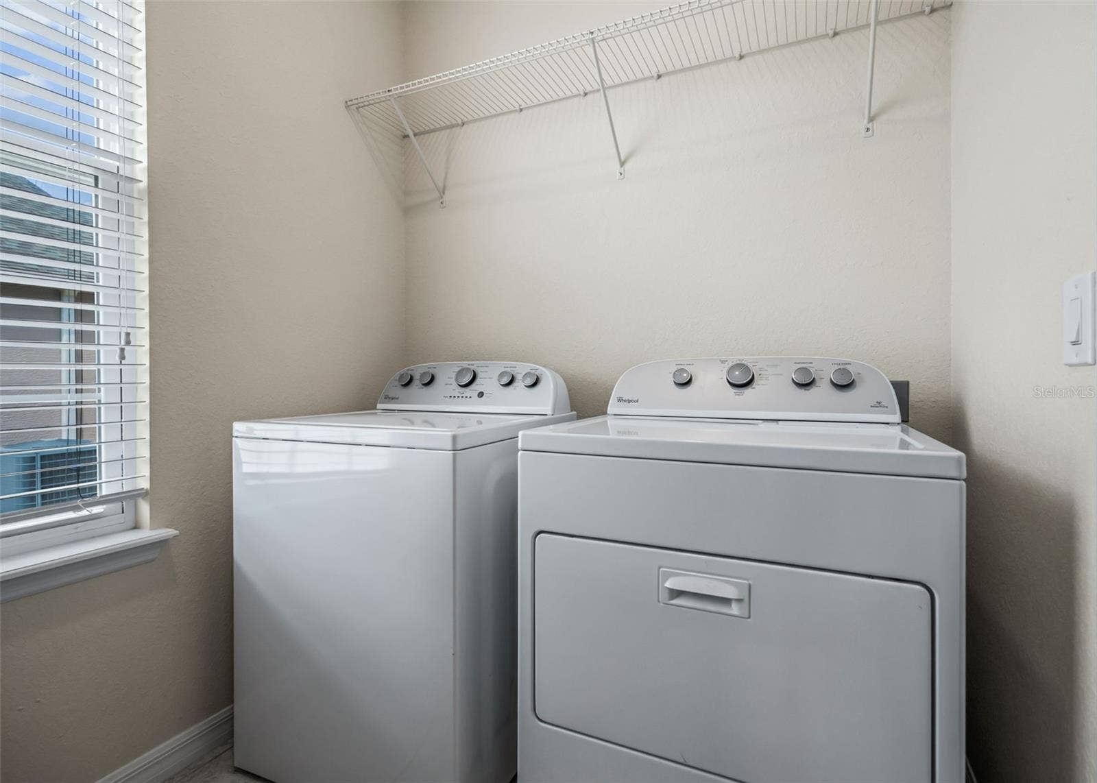 Inside Laundry room