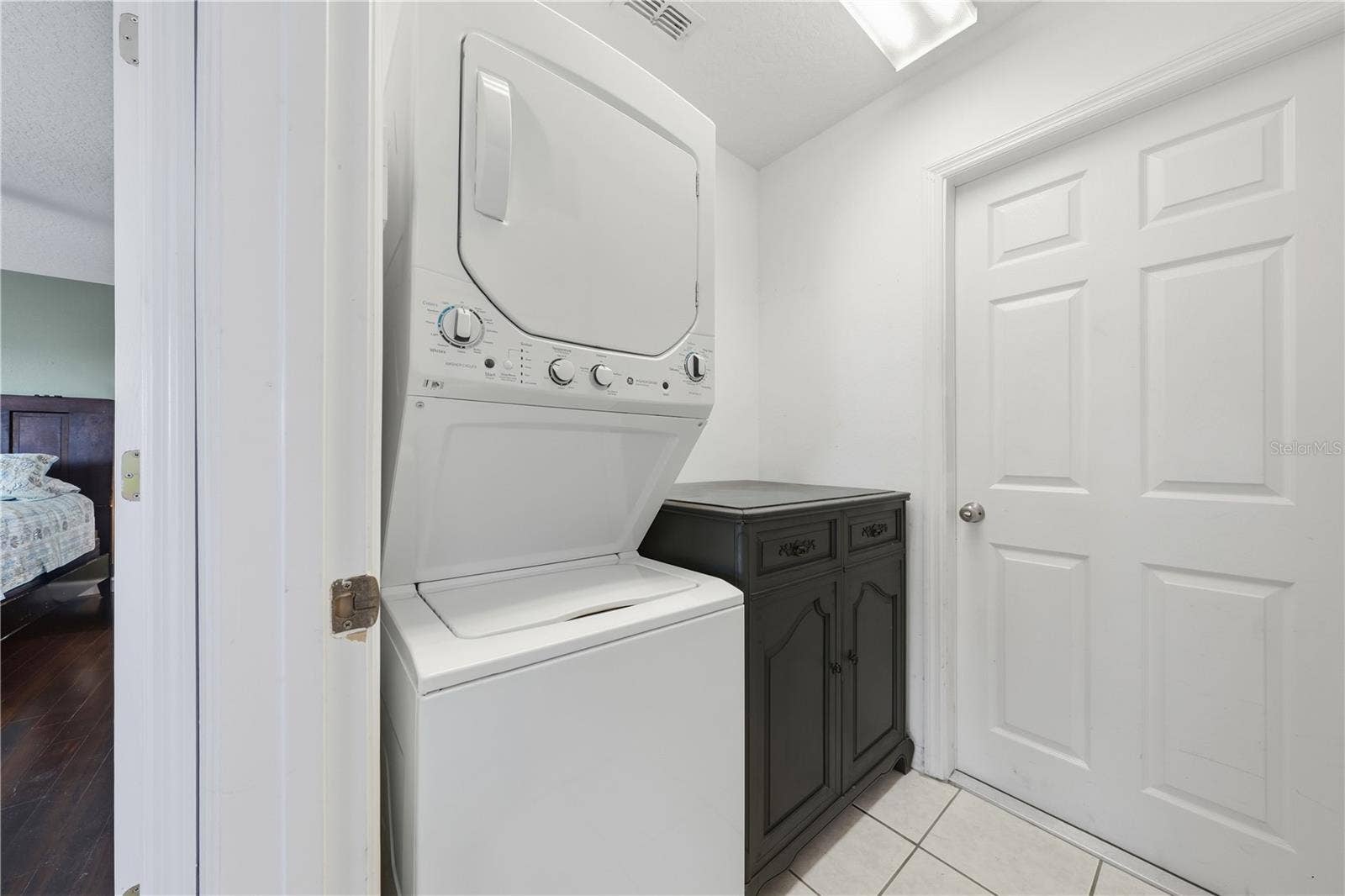 Laundry room leads to the garage