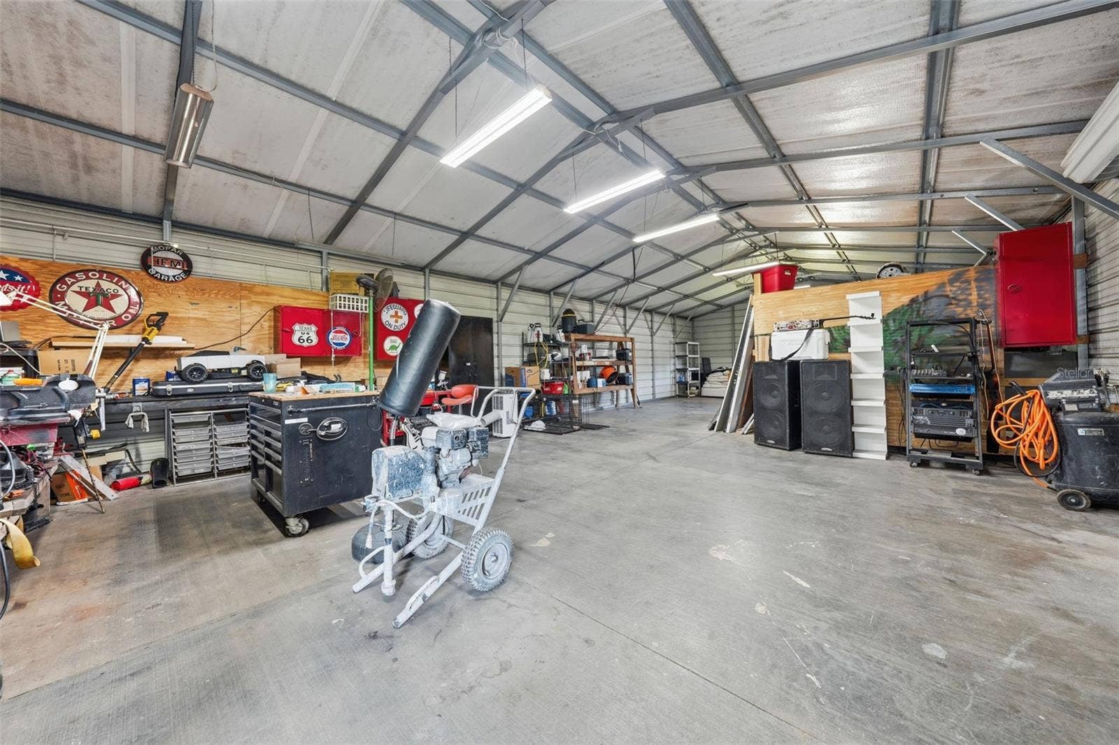 22301 CORONADO SOMERSET DRIVE, Sorrento, FL 32776 Inside garage