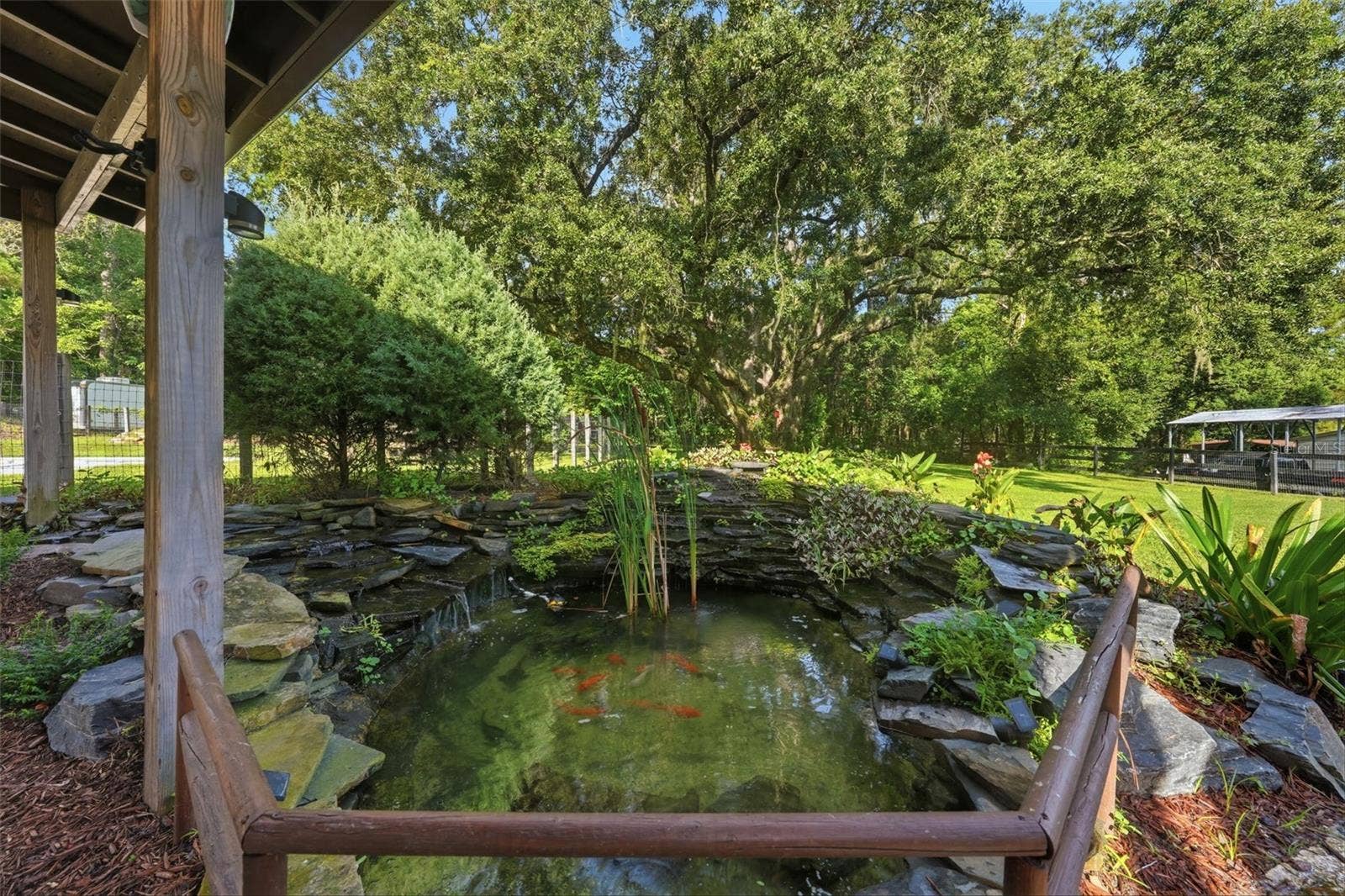22301 CORONADO SOMERSET DRIVE, Sorrento, FL 32776 Koi pond