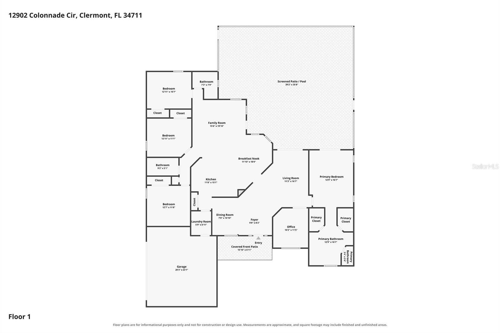 Floor plan/layout