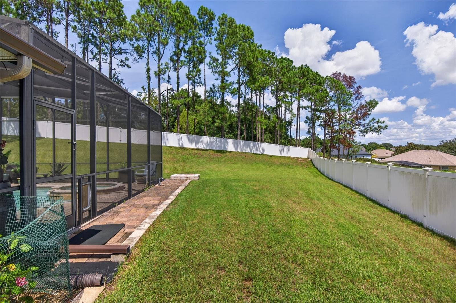 Backyard (fenced w/ three gates)