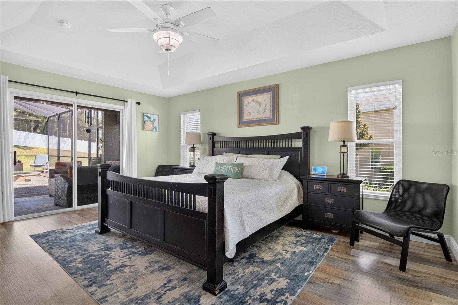 Primary Bedroom (private slider to lanai)