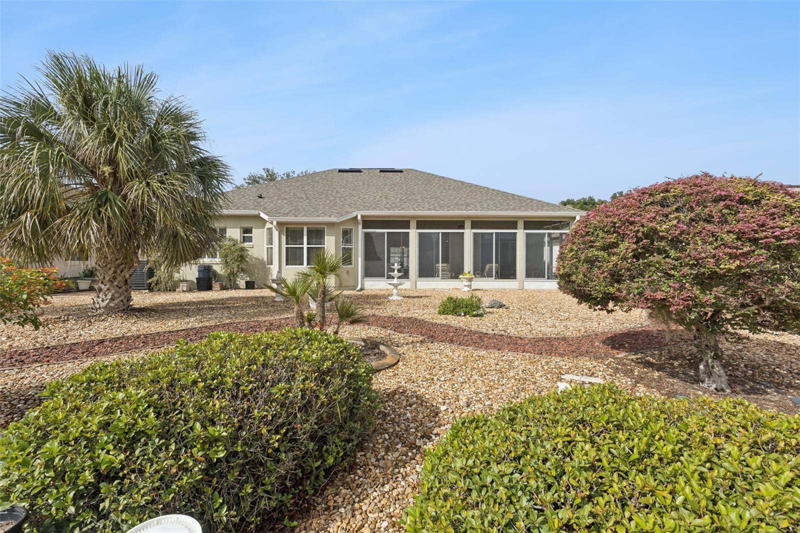 24242 E BELLE MEDE DRIVE, Leesburg, FL 34748 Back view of home