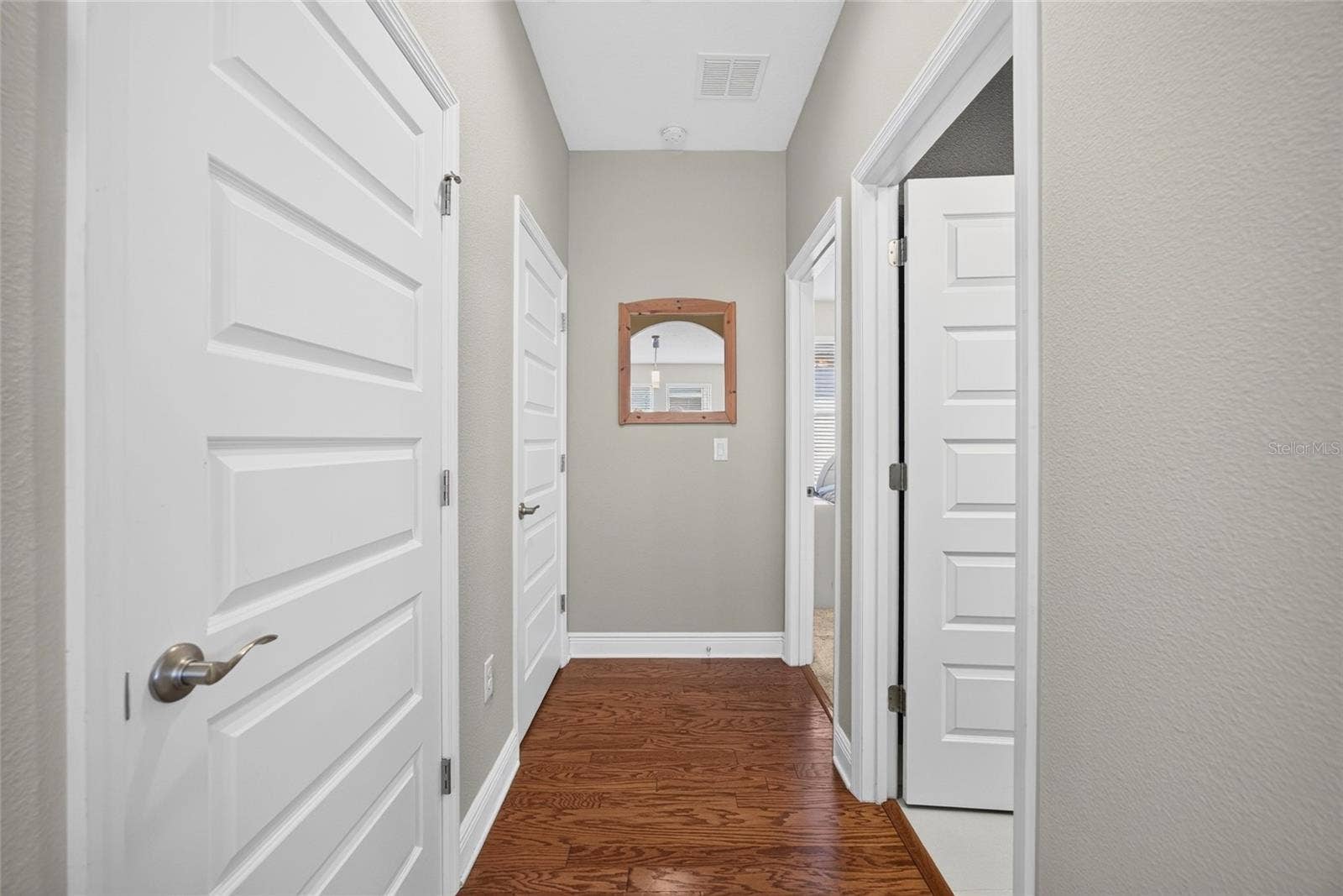 Hall to Middle Bedroom & Bath