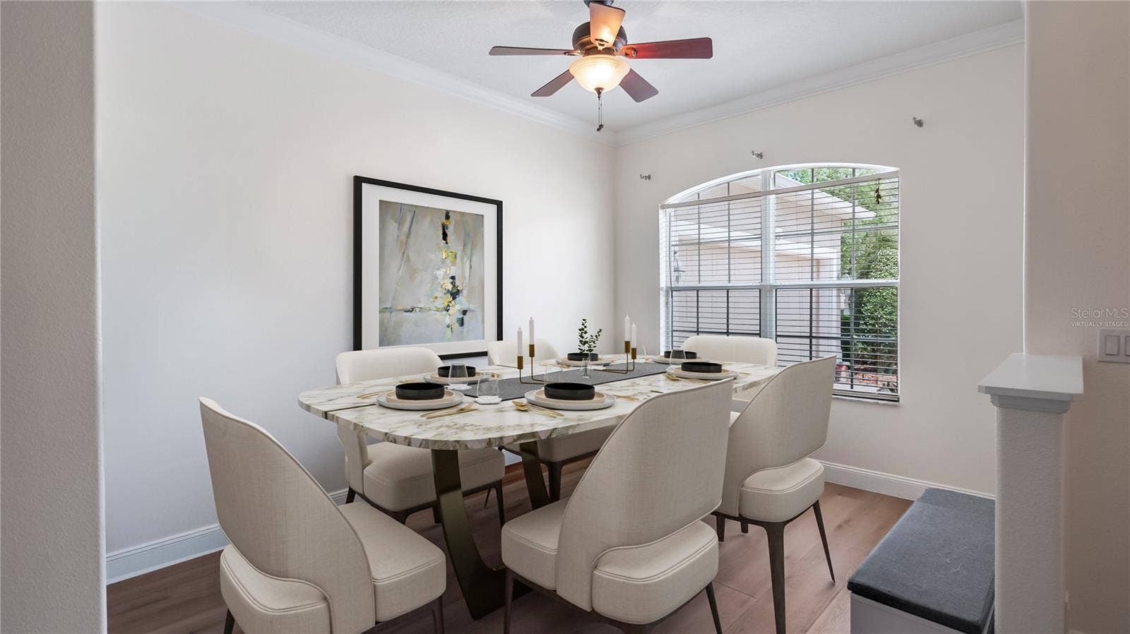 1093 HARMONY LANE, Clermont, FL 34711 Dining room virtually staged