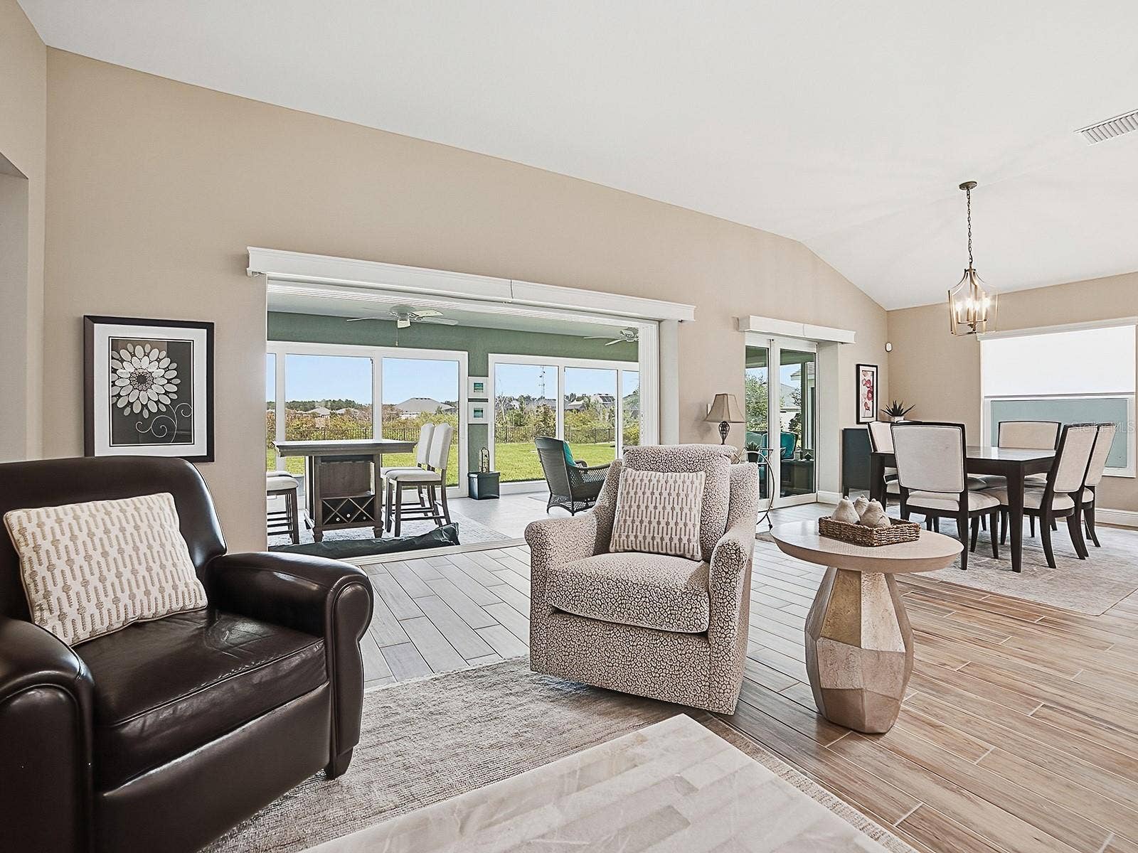3075 LICCIARDELLO PATH, The Villages, FL 32163 STACKBACK DOORS OFF OF THE LIVING ROOM FOR A WIDE OPEN VIEW!