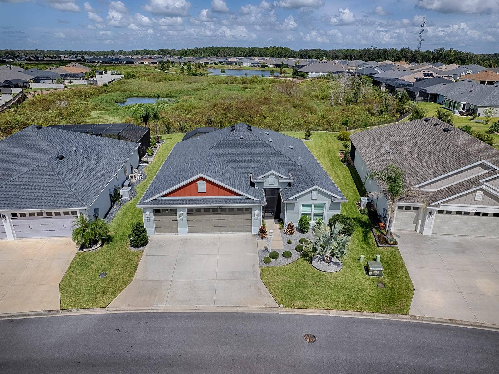 3075 LICCIARDELLO PATH, The Villages, FL 32163 PRIVACY BEHIND AND PLENTY OF ROOM FOR A POOL!
