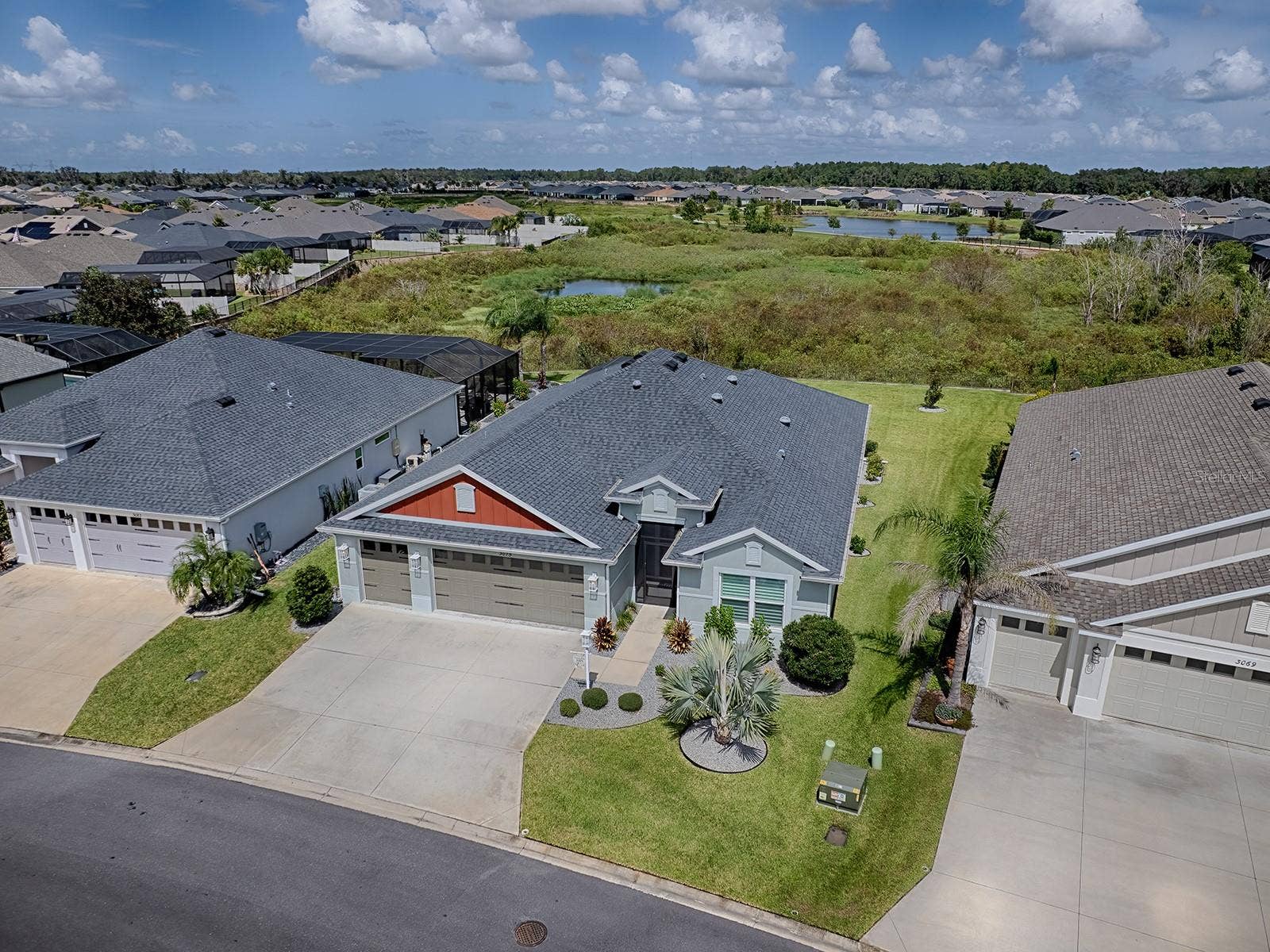 3075 LICCIARDELLO PATH, The Villages, FL 32163 AERIAL VIEW!
