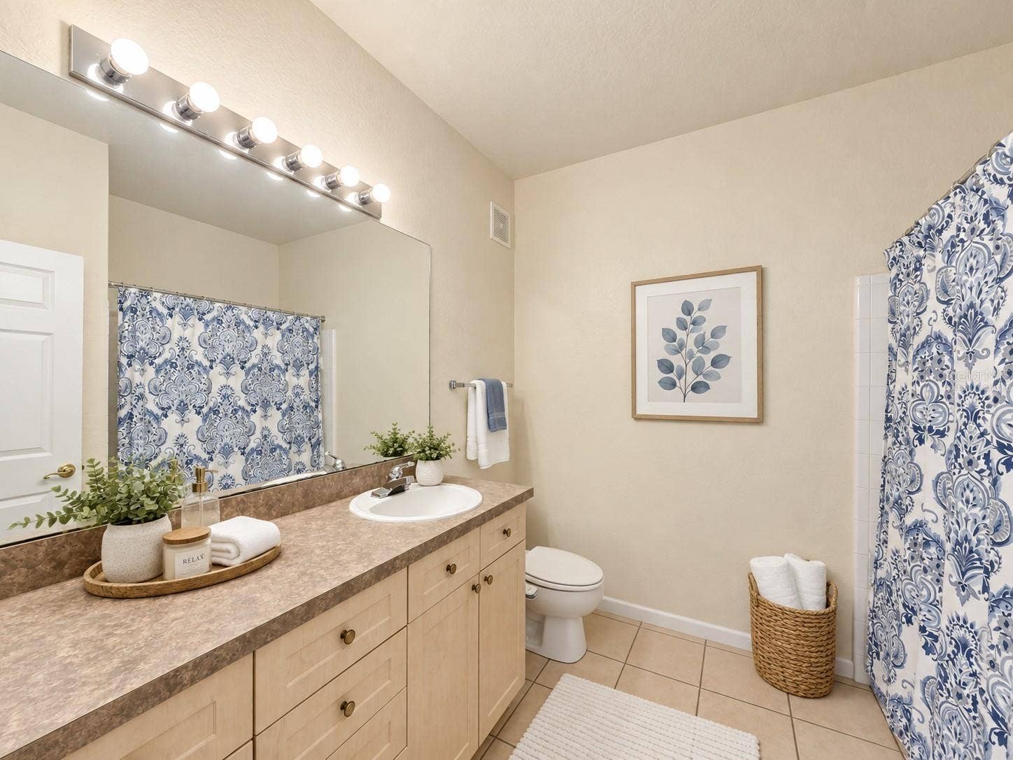 830 AIRPORT ROAD, #111, Port Orange, FL 32128 Bathroom 2 - virtually staged