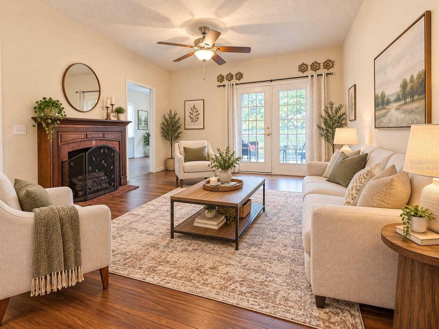 830 AIRPORT ROAD, #111, Port Orange, FL 32128 Living Room - virtually staged