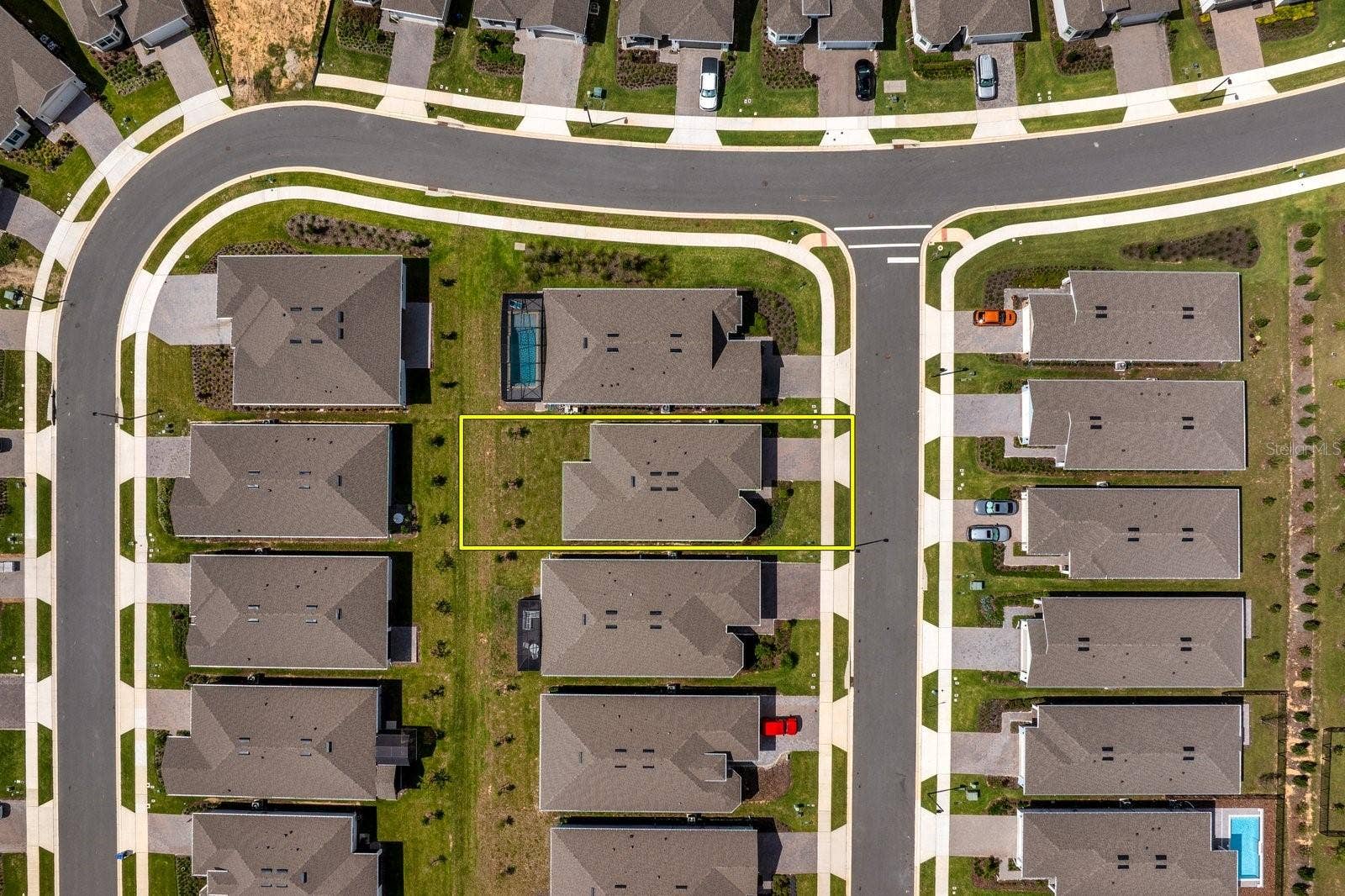 1323 ORANGE VALLEY ROAD, Minneola, FL 34715 Overhead Ariel View