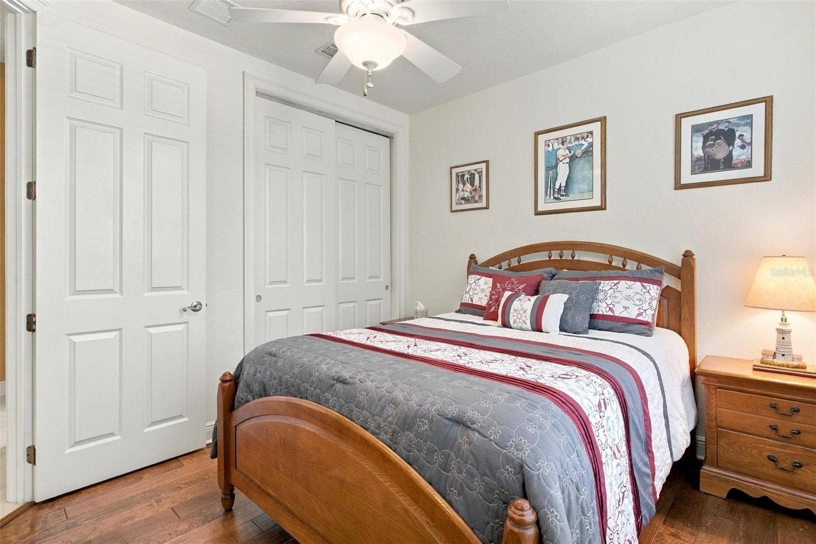 39118 GRIFFIN LANDING, Lady Lake, FL 32159 Bedroom two with large closet space.