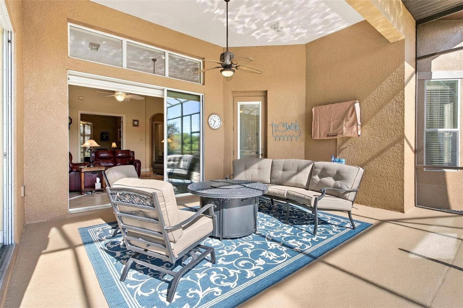 39118 GRIFFIN LANDING, Lady Lake, FL 32159 Outside seating area.