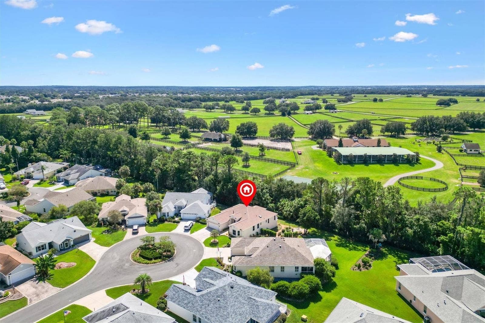 1302 LA ESTRELLITA WAY, The Villages, FL 32162 Aerial