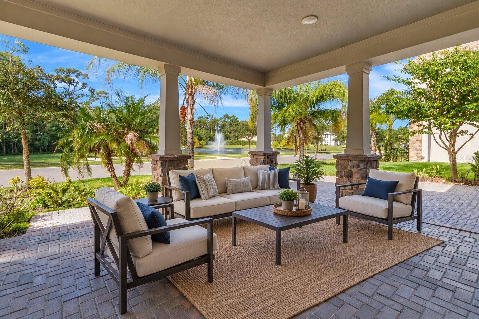 8524 VIVARO ISLE WAY, Windermere, FL 34786 Virtually Staged Front Porch