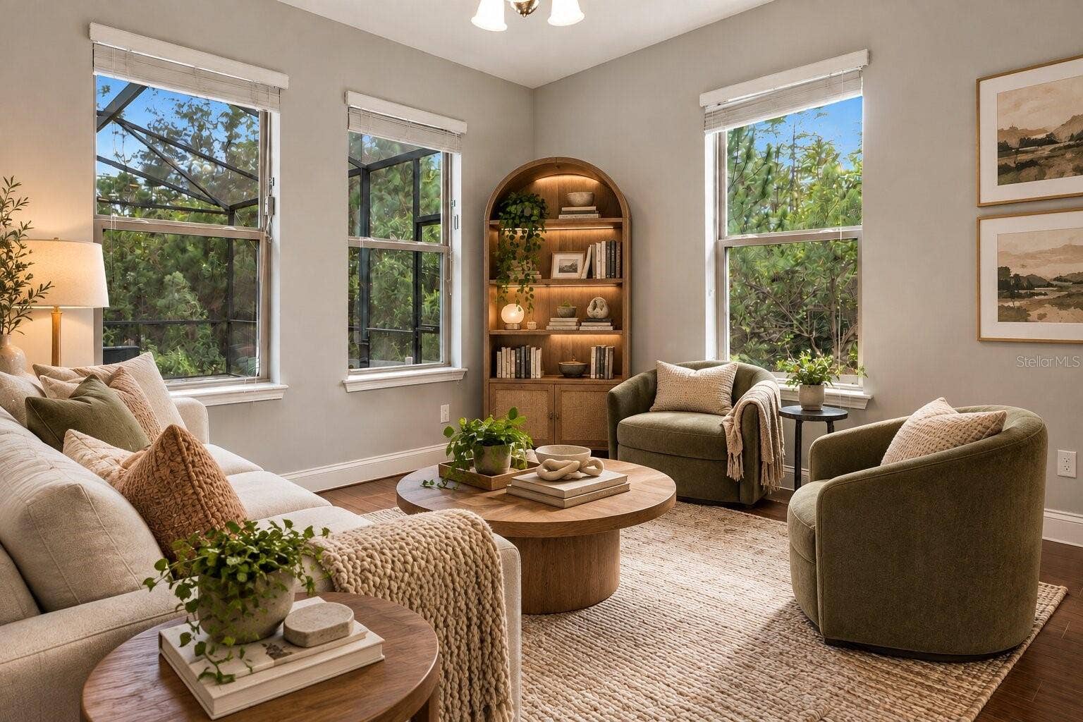 8524 VIVARO ISLE WAY, Windermere, FL 34786 Virtually Stage Reading Area