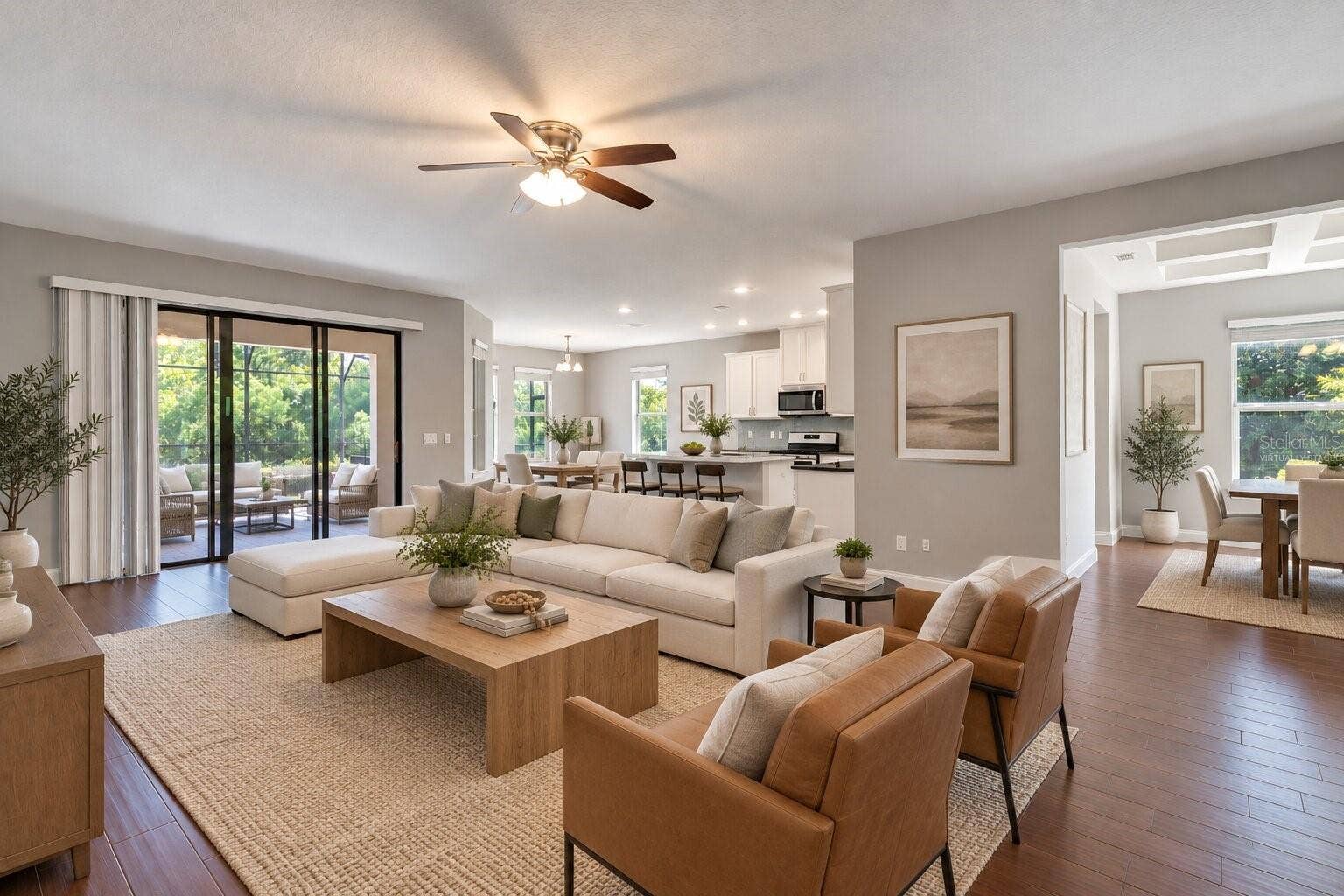 8524 VIVARO ISLE WAY, Windermere, FL 34786 Virtually Staged Living Room
