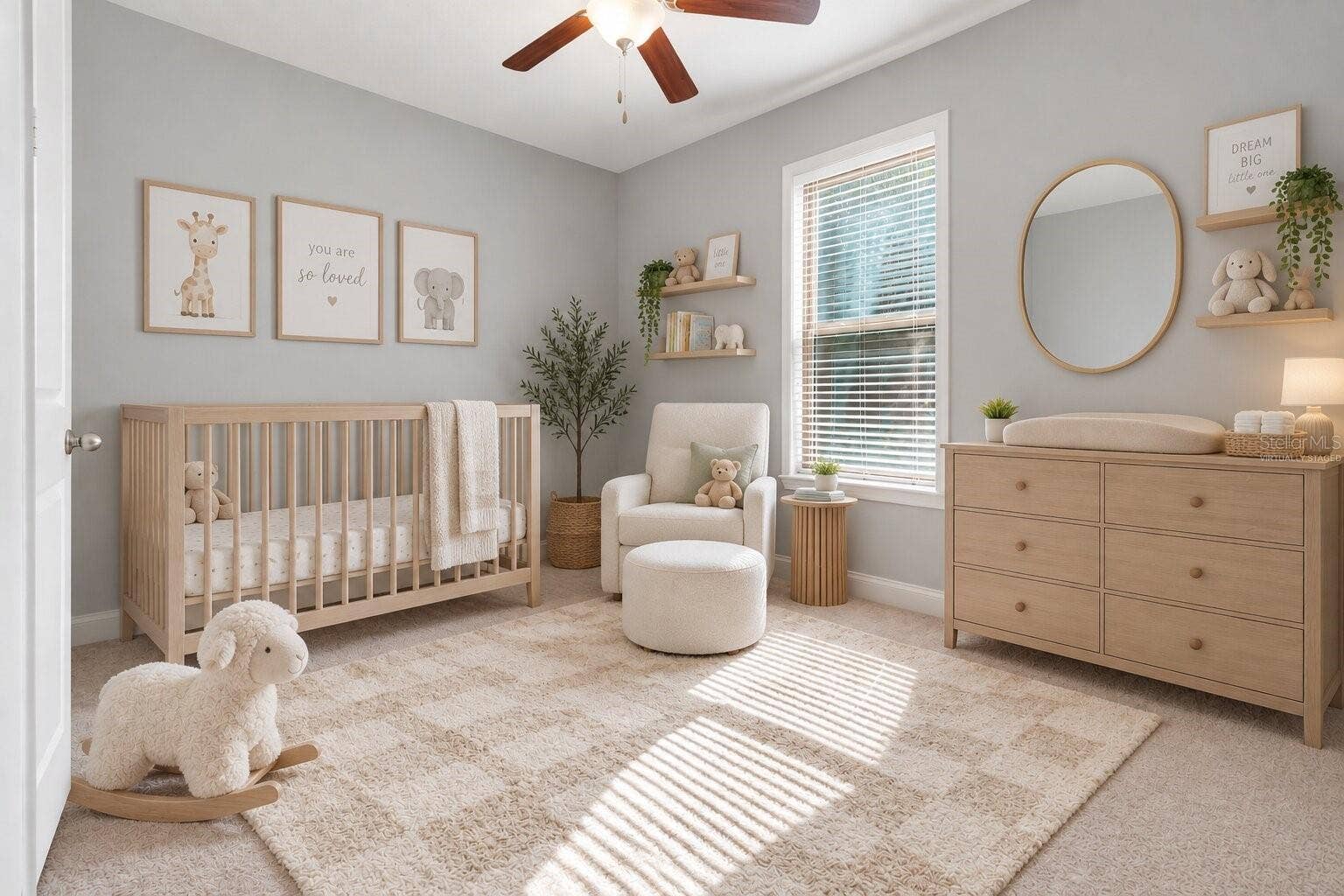8524 VIVARO ISLE WAY, Windermere, FL 34786 Virtually Staged Kid's Bedroom