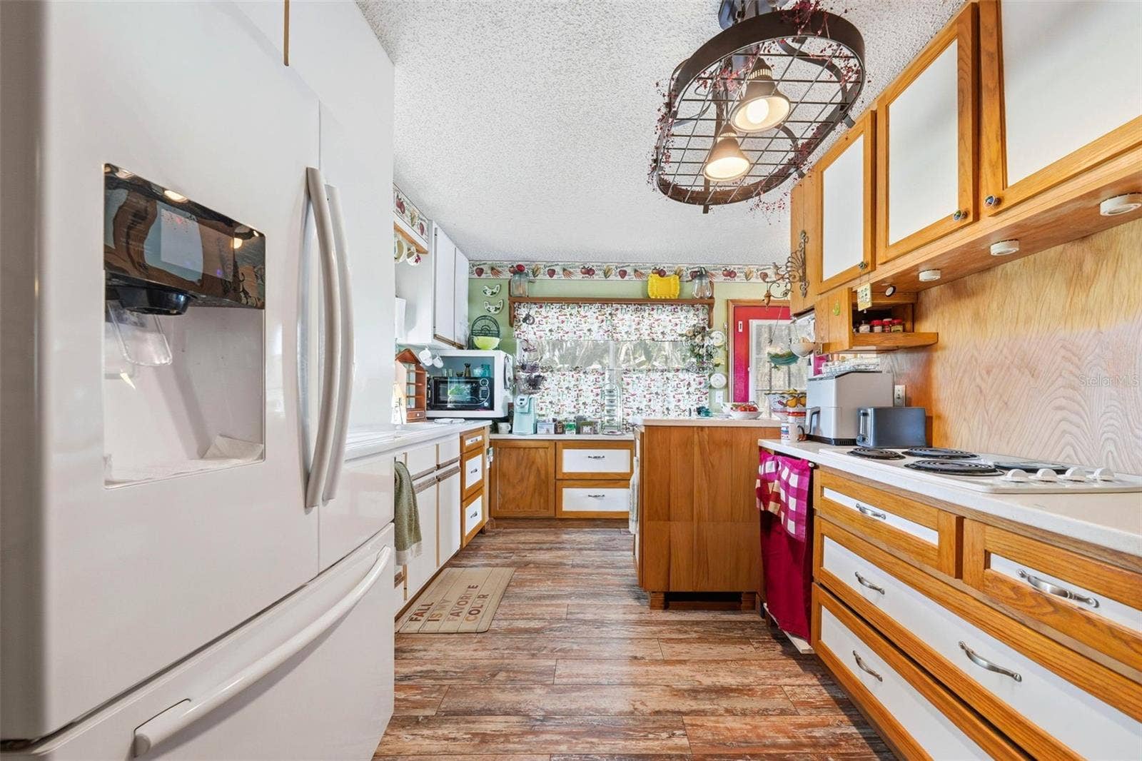 Galley style kitchen