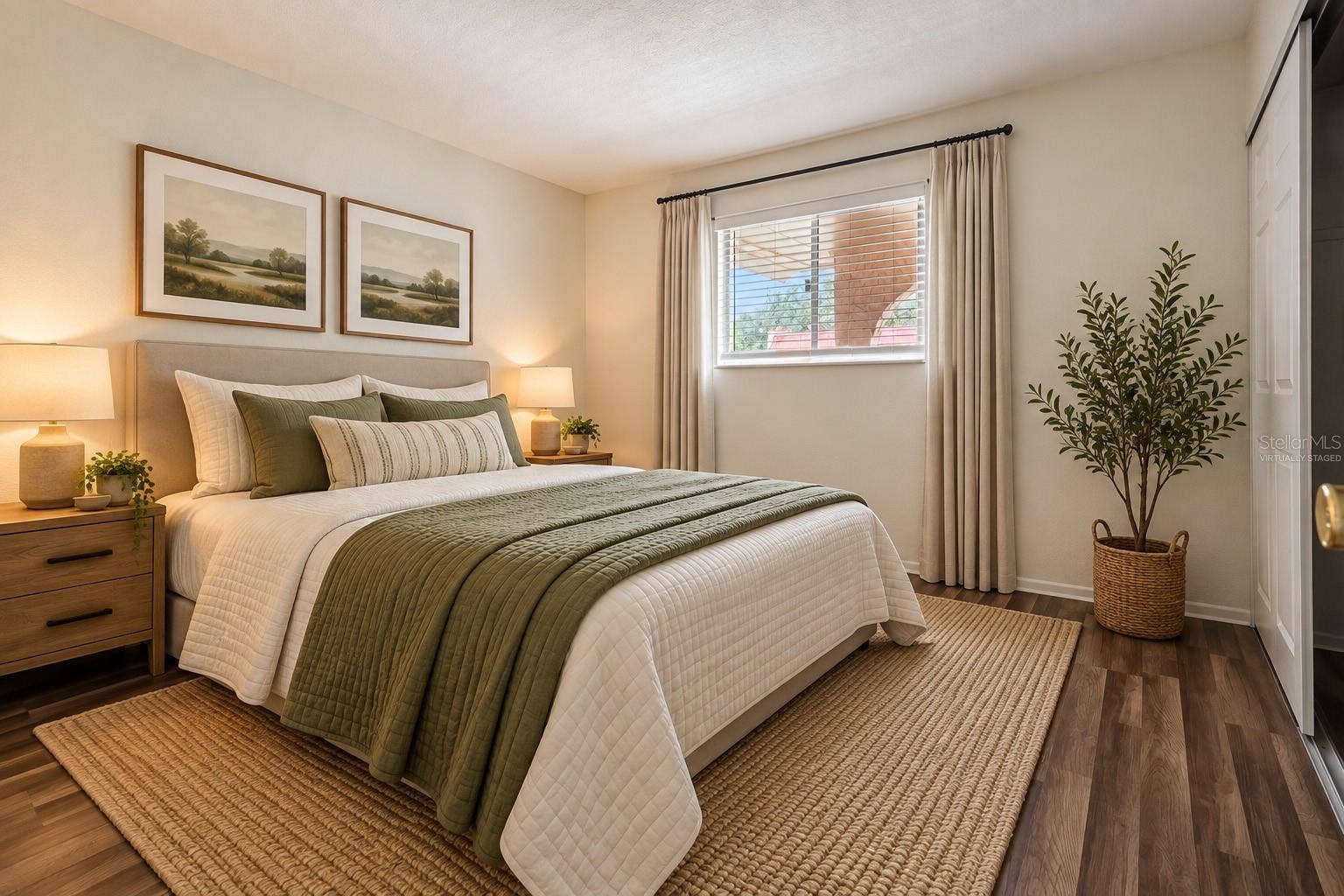 2856 N POWERS DRIVE, #115, Orlando, FL 32818 Bedroom 2 - Virtually Staged