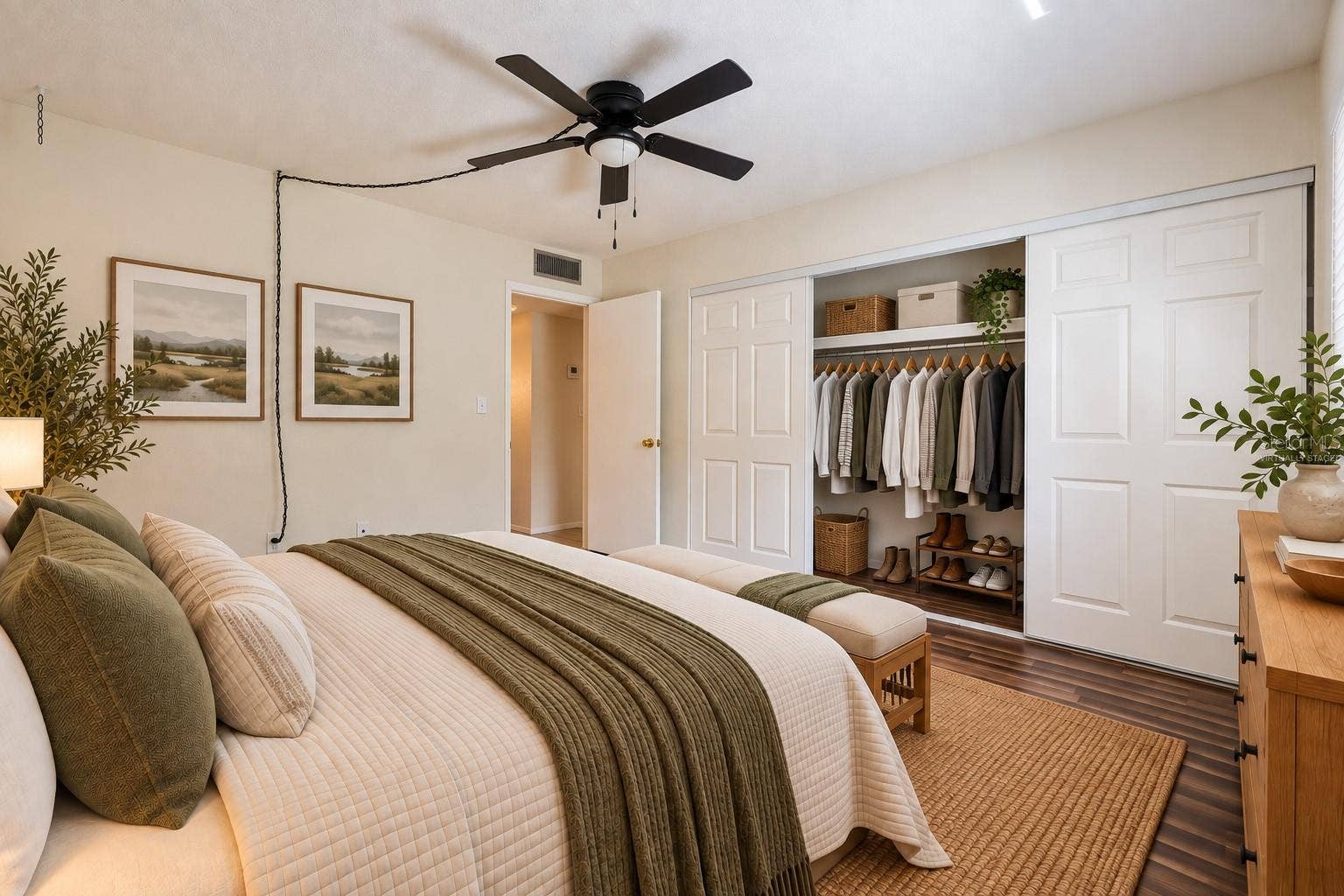 2856 N POWERS DRIVE, #115, Orlando, FL 32818 Bedroom 1 - Virtually Staged
