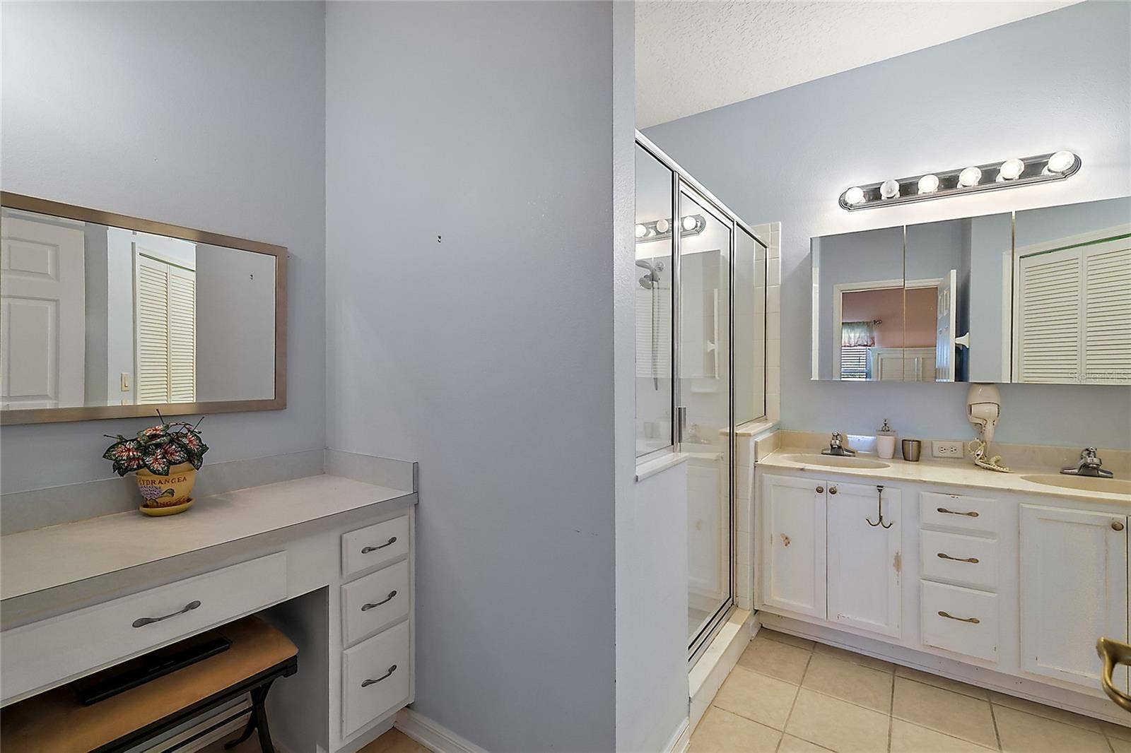 3916 MANOR OAKS COURT, Leesburg, FL 34748 Primary Bathroom and Vanity area