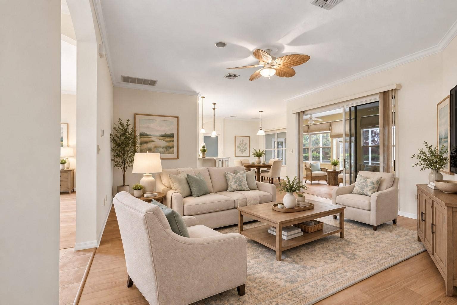 24445 MADEWOOD AVENUE, Leesburg, FL 34748 Virtual - Family Room