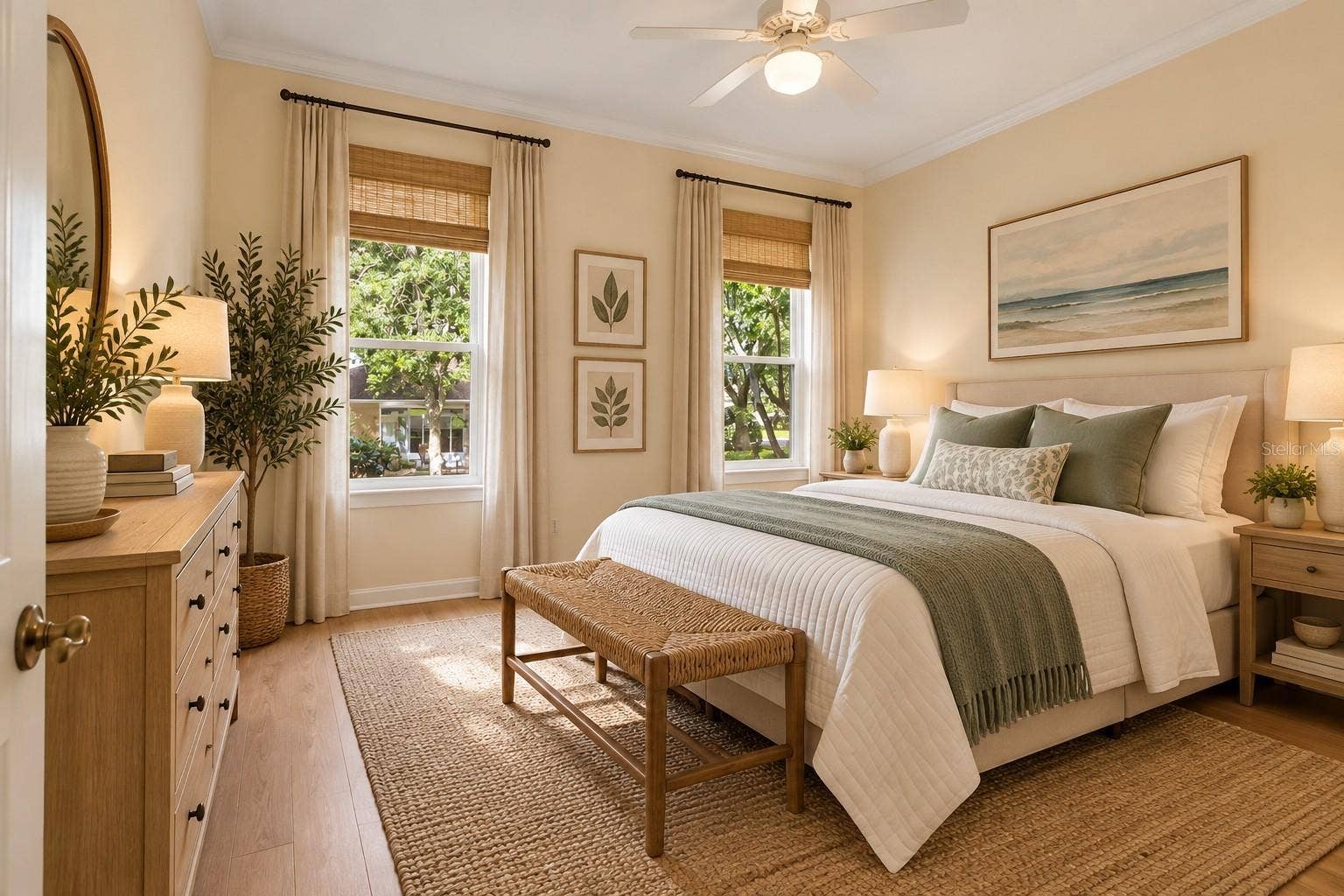 24445 MADEWOOD AVENUE, Leesburg, FL 34748 Virtual - Bedroom 2