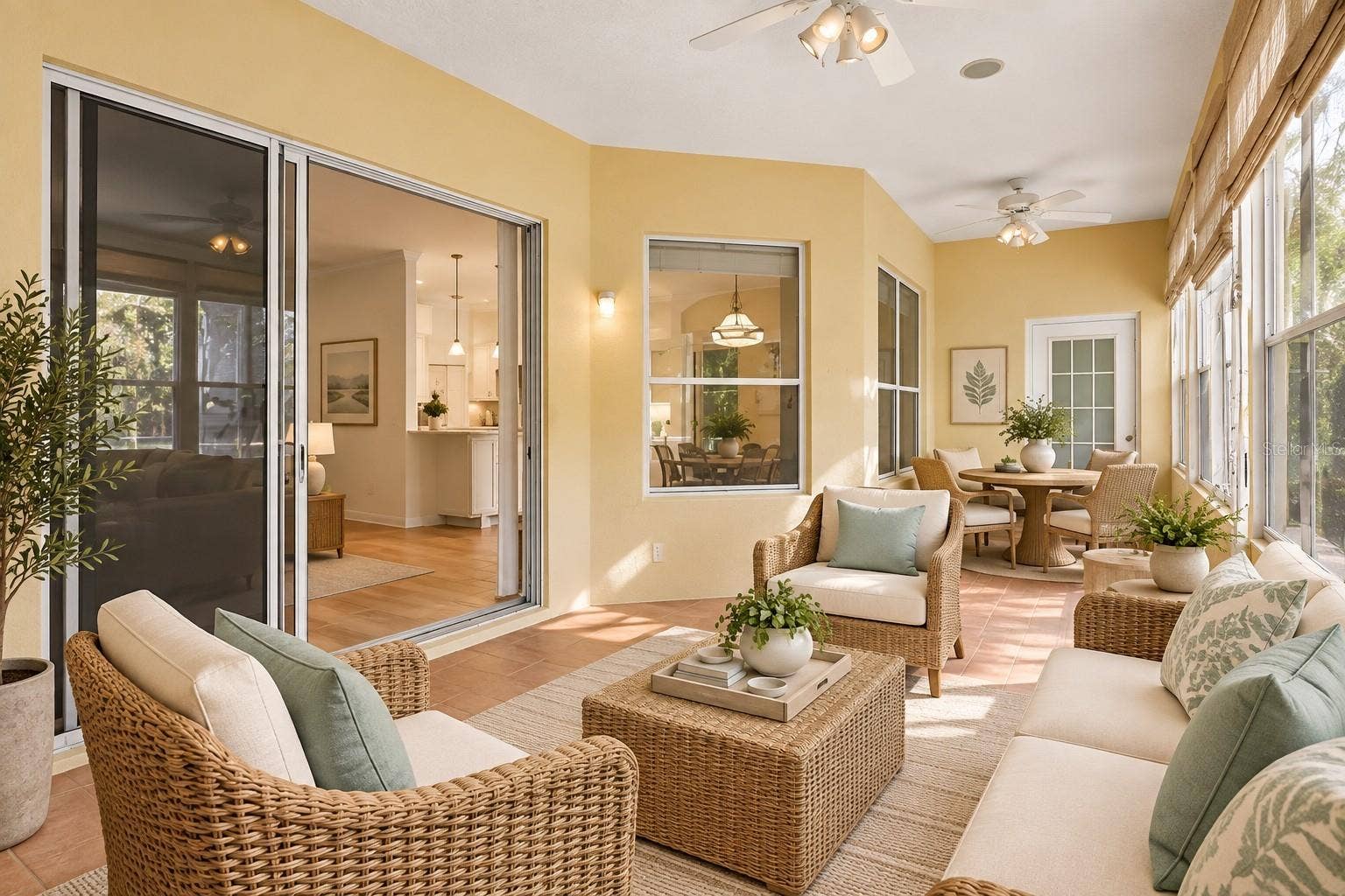 24445 MADEWOOD AVENUE, Leesburg, FL 34748 Virtual - Enclosed Lanai