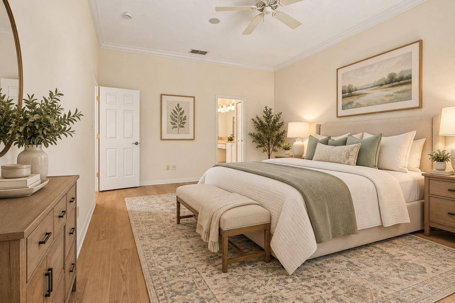 24445 MADEWOOD AVENUE, Leesburg, FL 34748 Virtual - Primary Bedroom