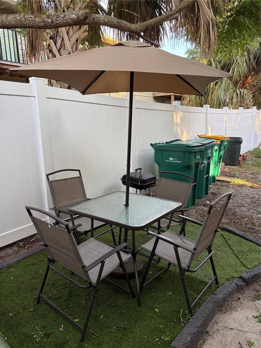 Outdoor Grilling area and patio