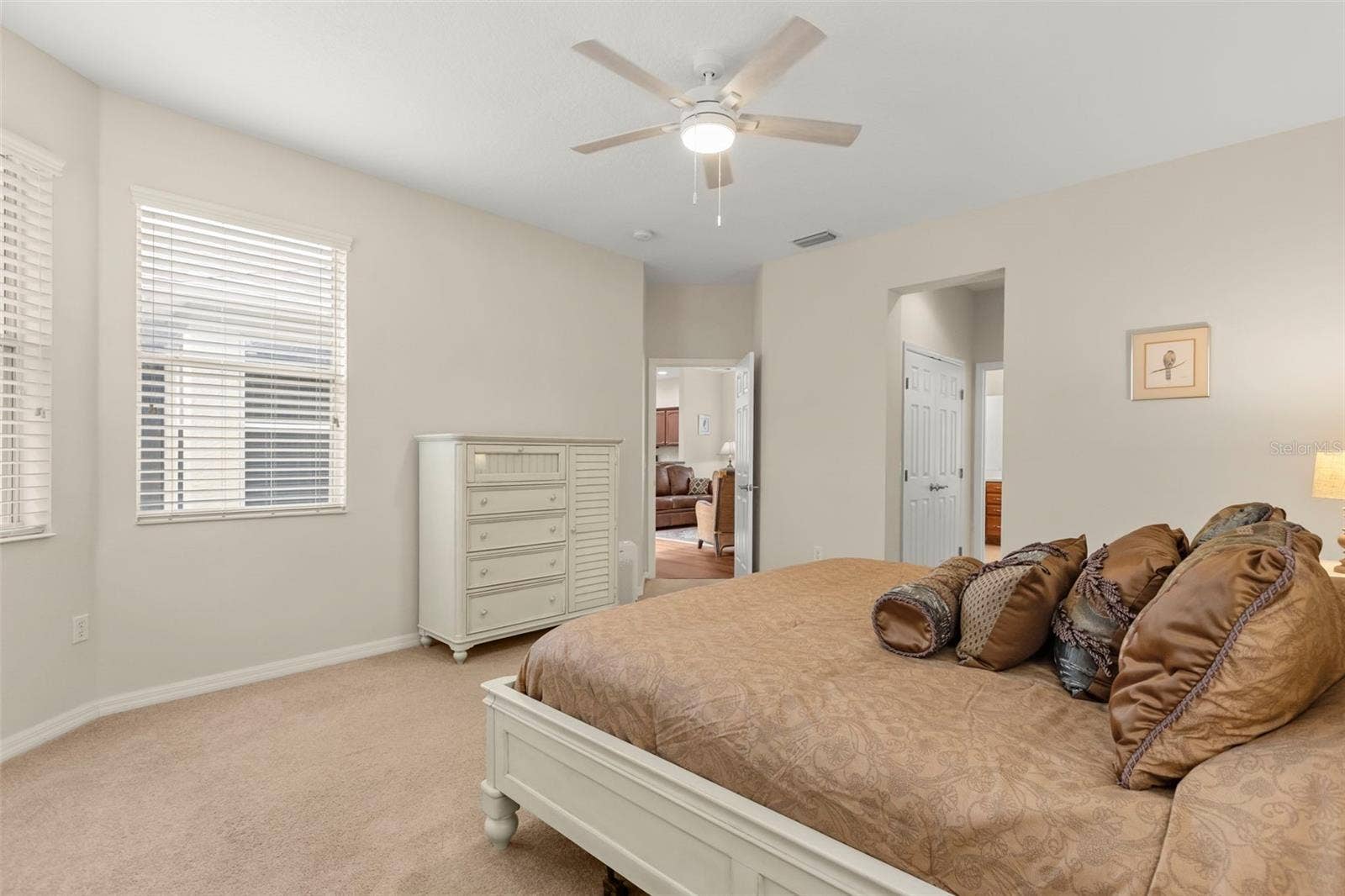 4711 HERITAGE TRAIL, Leesburg, FL 34748 Spacious Primary Bedroom and Ensuite Access