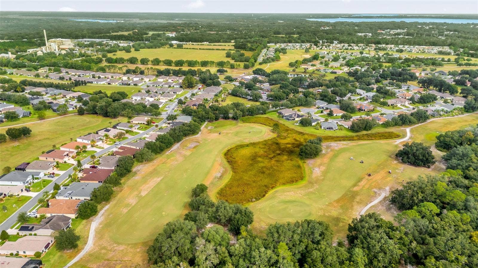 4711 HERITAGE TRAIL, Leesburg, FL 34748 Aerial View of Arlington Ridge Golf Course & Residential Community