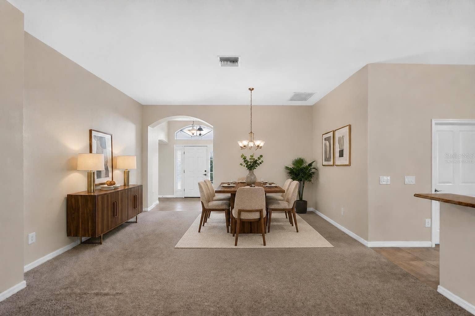 Dining Room - Virtually Staged