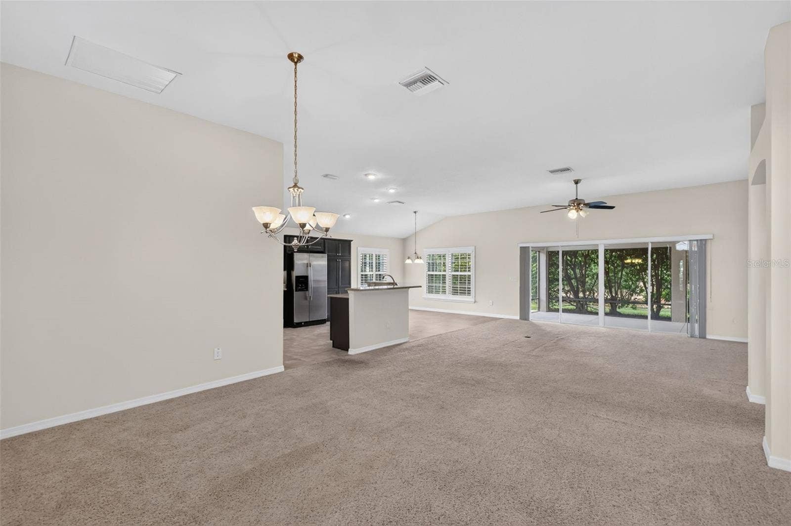 Living, Dining, Kitchen, and Dinette