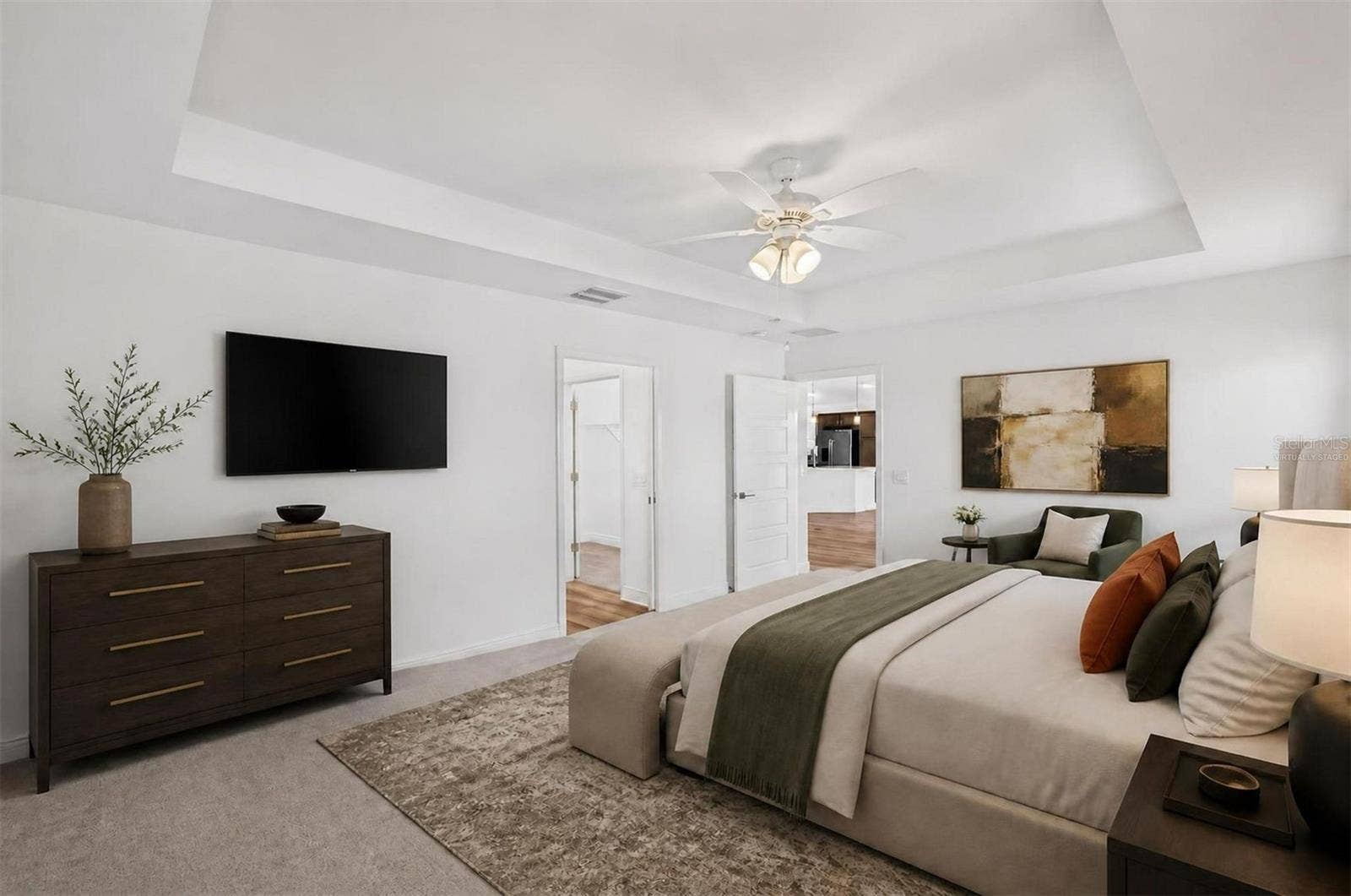 6996 DWIGHT DRIVE, The Villages, FL 34762 Primary Bedroom-Virtually Staged