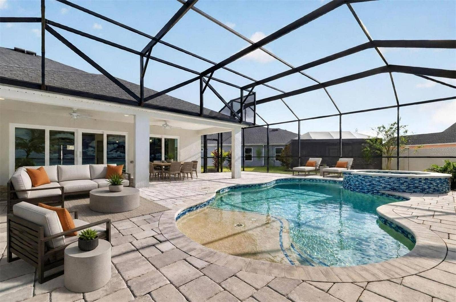6996 DWIGHT DRIVE, The Villages, FL 34762 Private Paver Lanai, Swimming Pool, and Spa!-Virtually Staged