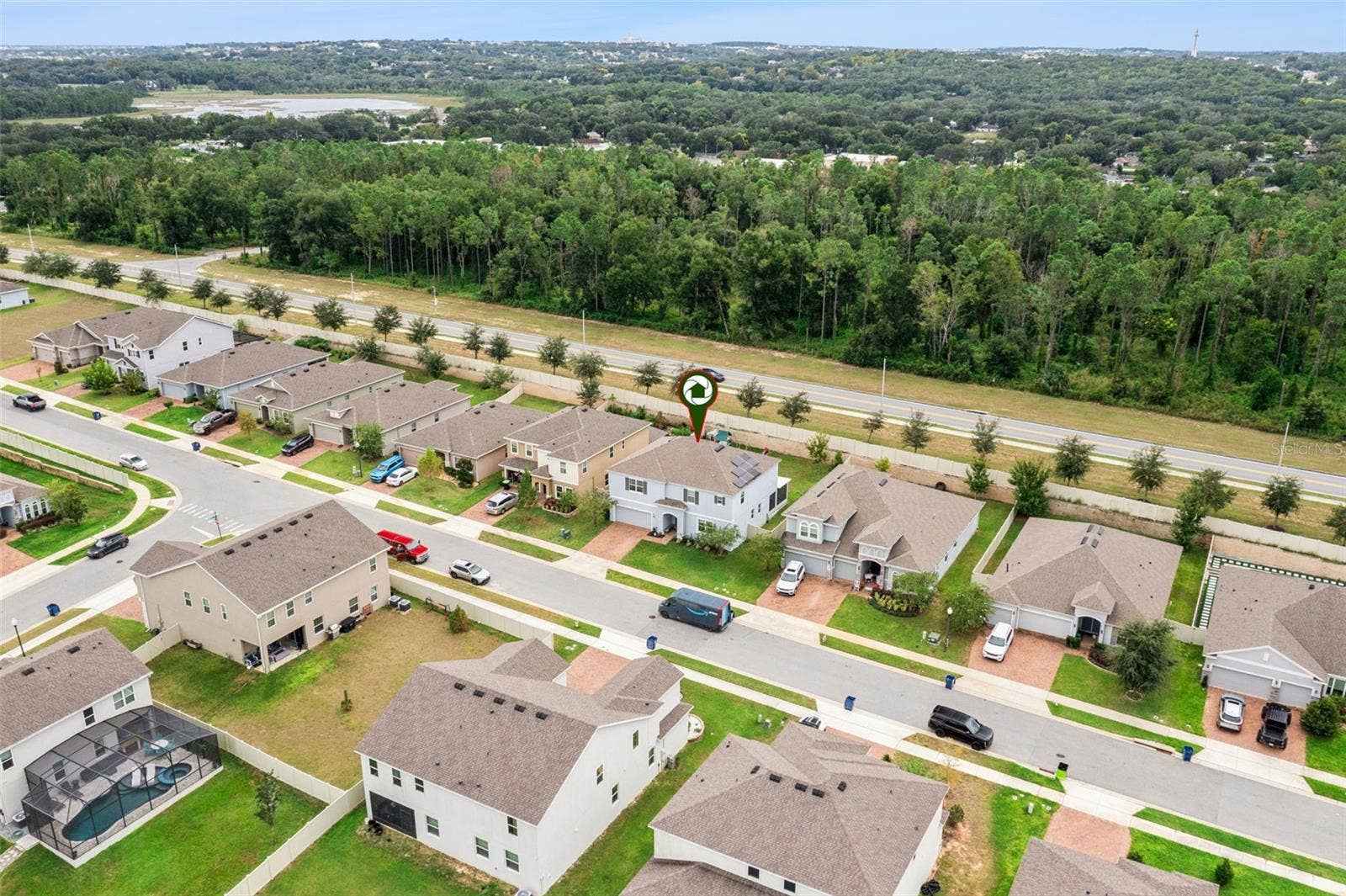 1084 CAVENDER CREEK ROAD, Minneola, FL 34715 Aerial View