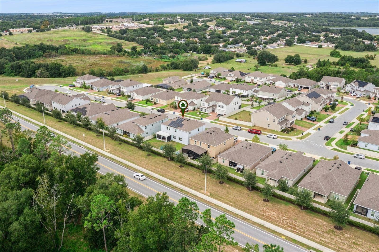 1084 CAVENDER CREEK ROAD, Minneola, FL 34715 Aerial View