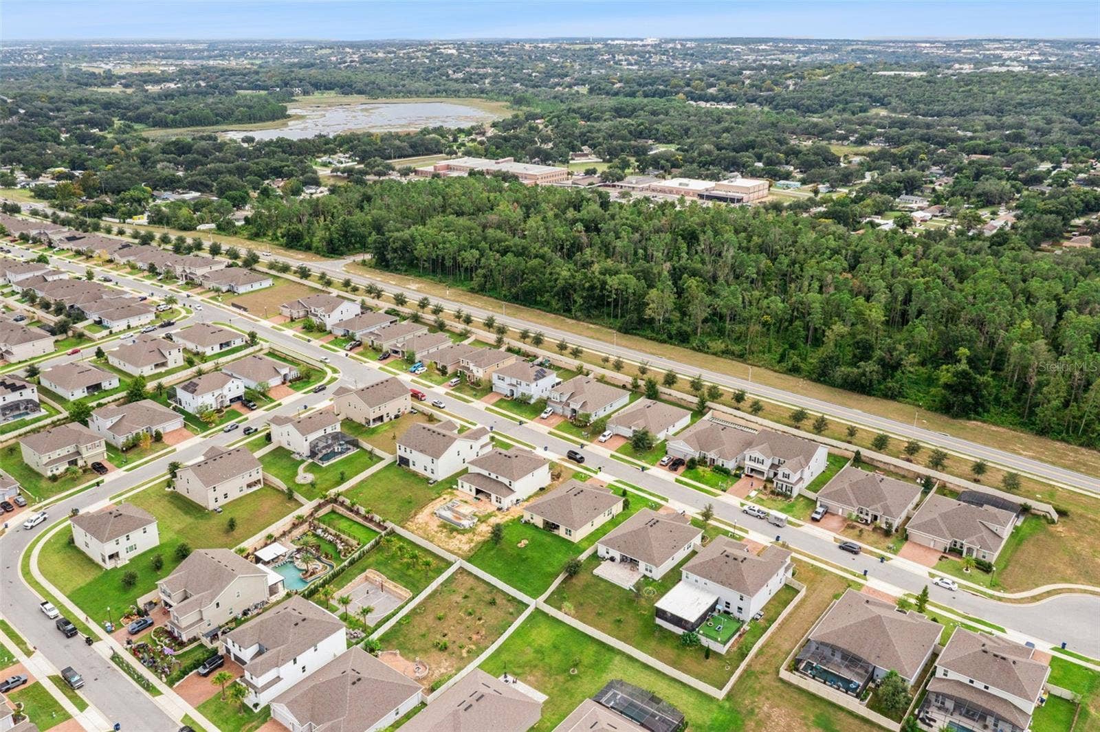 1084 CAVENDER CREEK ROAD, Minneola, FL 34715 Aerial View