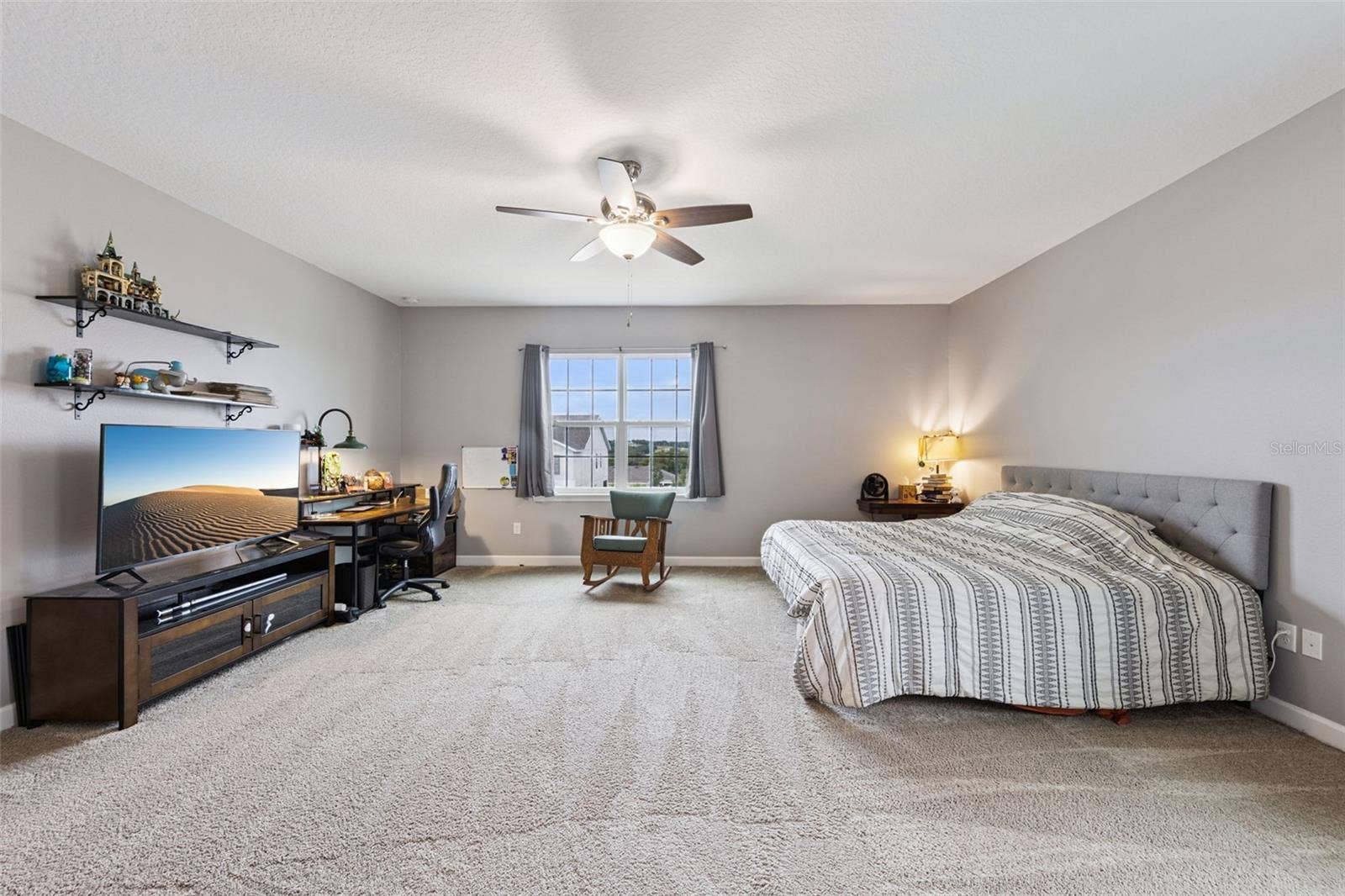 1084 CAVENDER CREEK ROAD, Minneola, FL 34715 Upstairs Primary Bedroom
