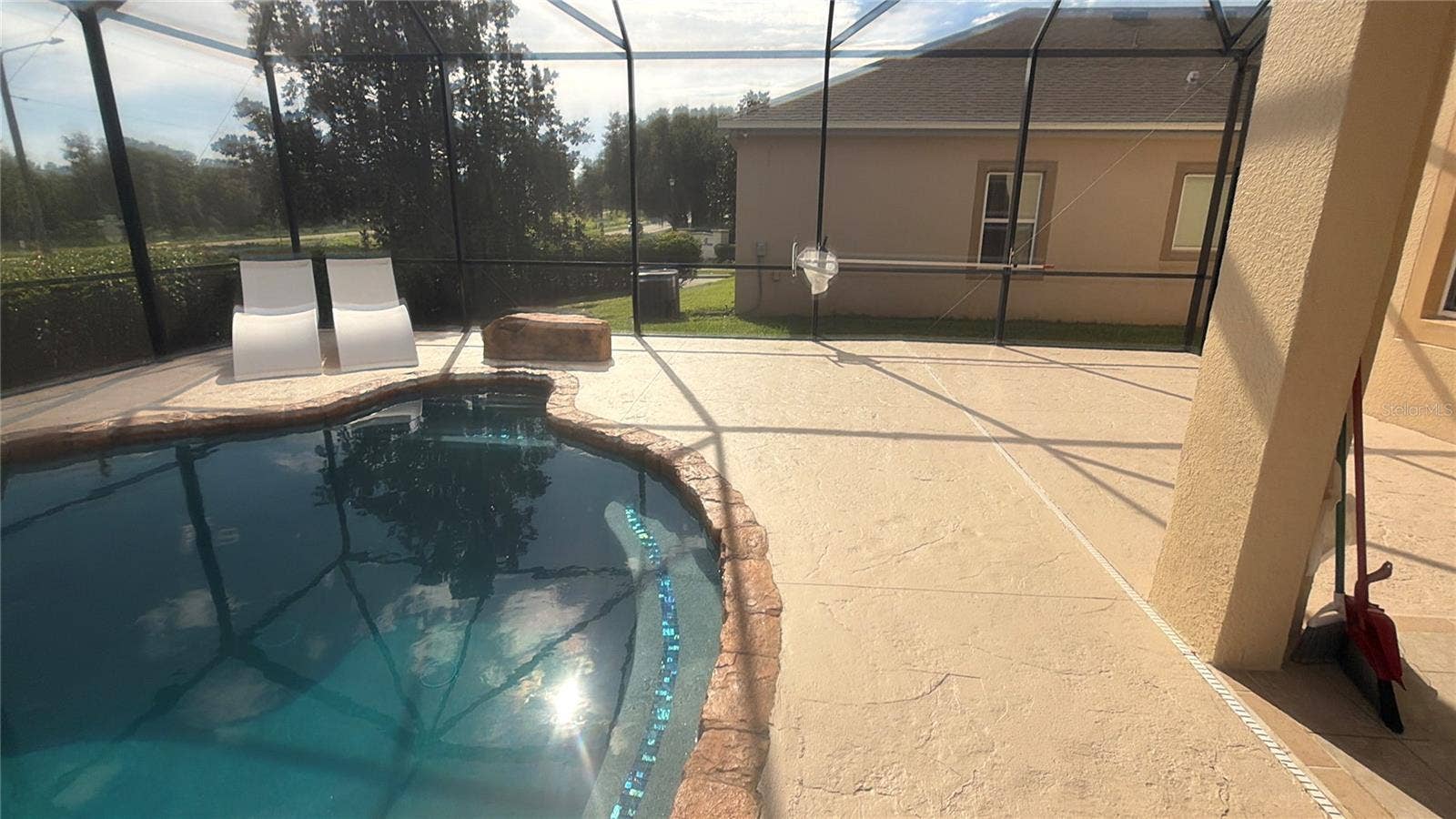 pool deck