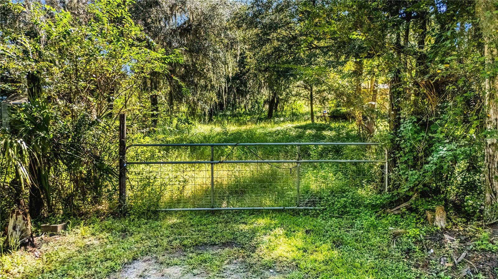 1707 KIMMIE KAY DRIVE, Geneva, FL 32732 Gate and entrance. Appointment required before entering.