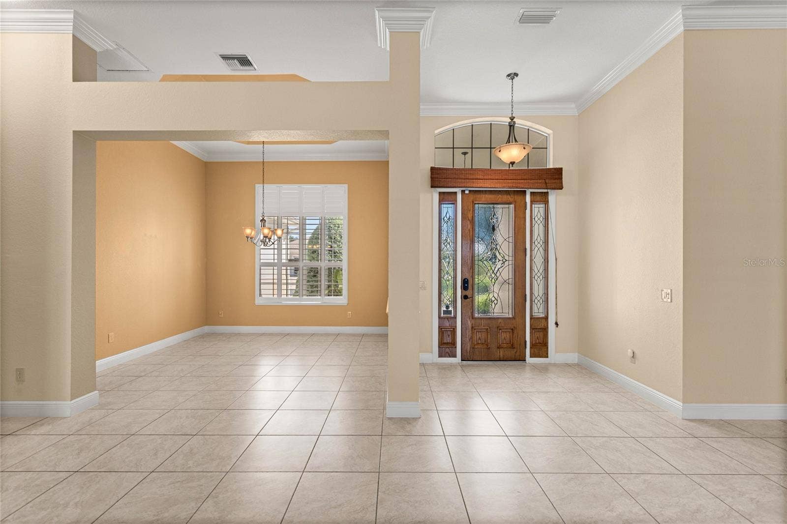 Formal dining room.